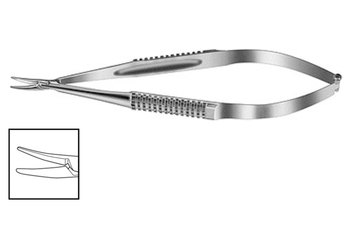 Barraquer Needle Holder - Curved Z - 3745
