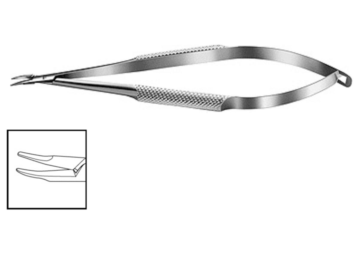 Barraquer Needle Holder - Curved Z - 3728 CWO