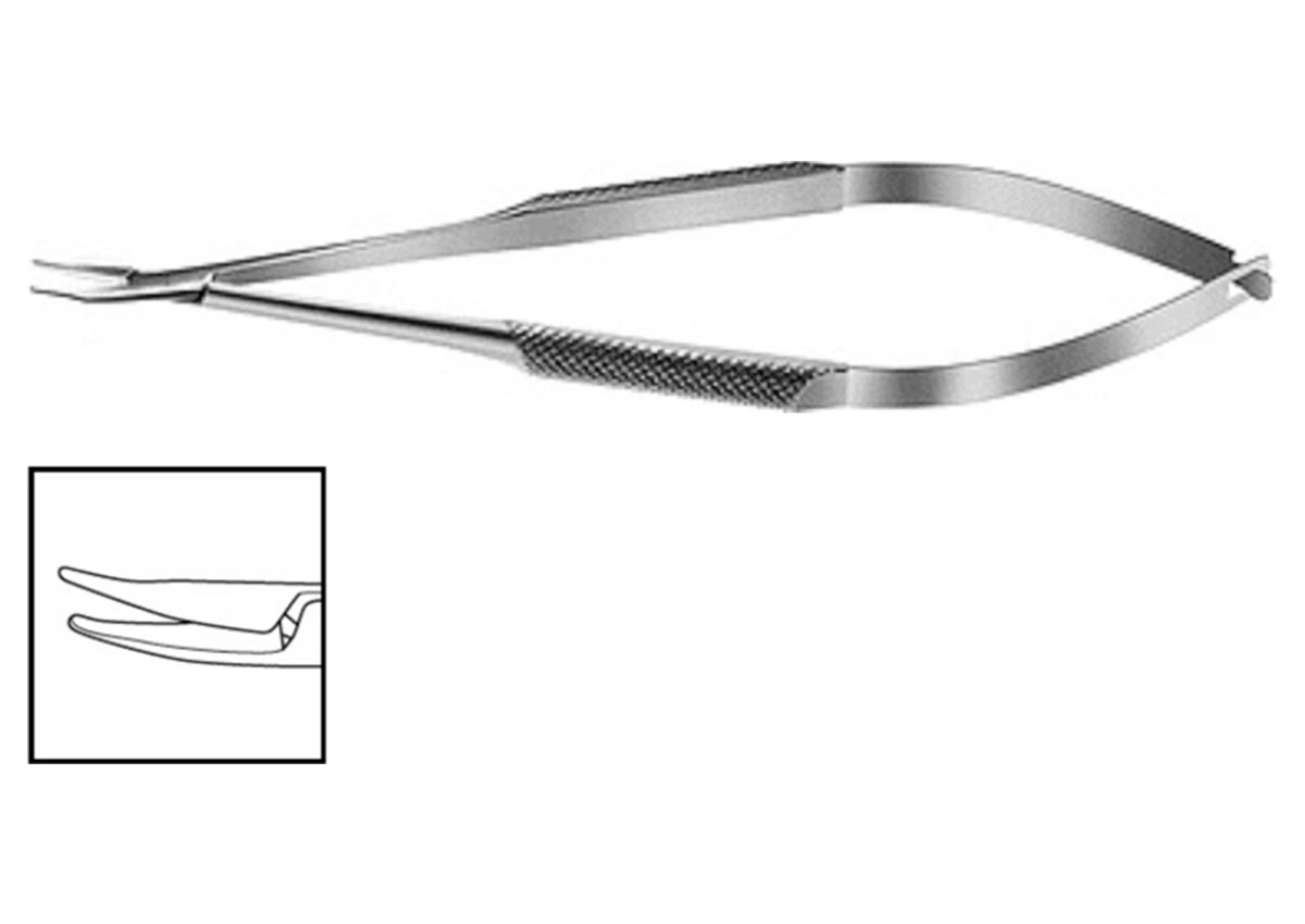 Barraquer Needle Holder - Curved Z - 3744