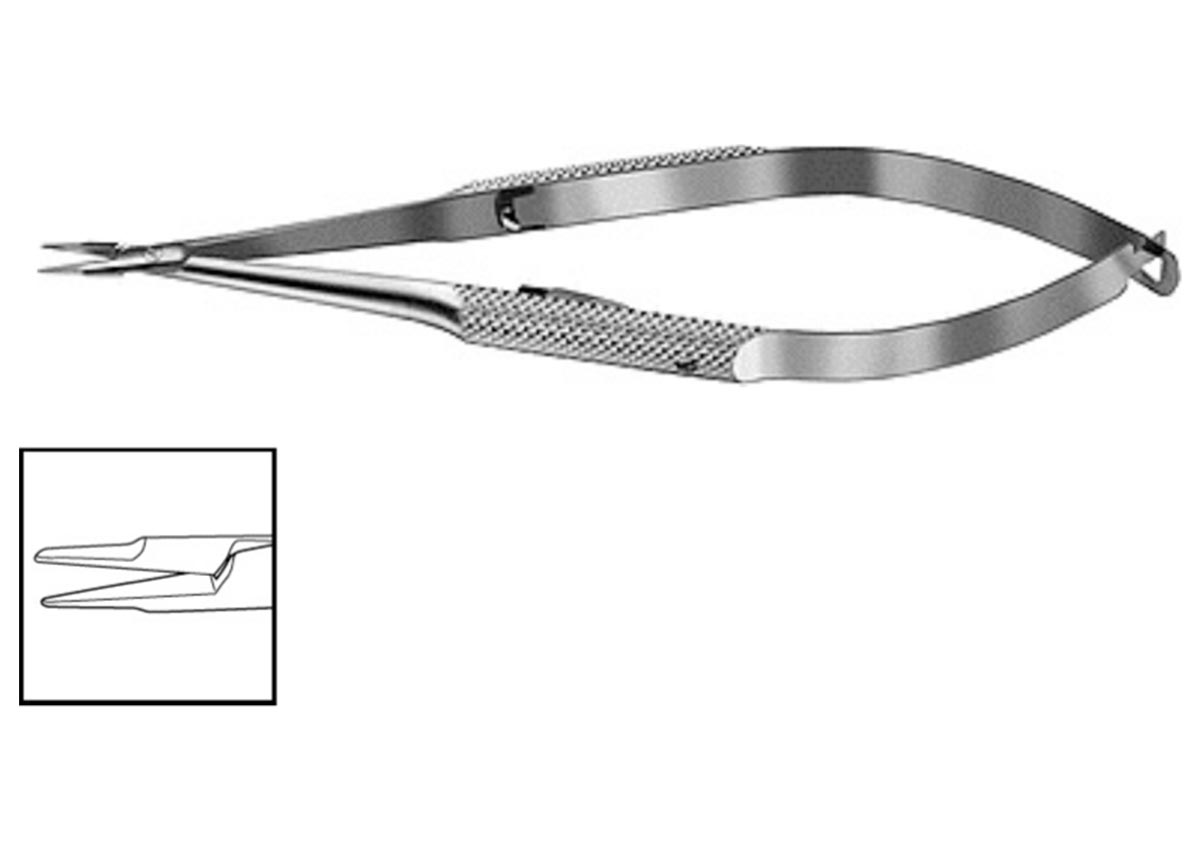 Barraquer Needle Holder - Straight with Lock Z - 3