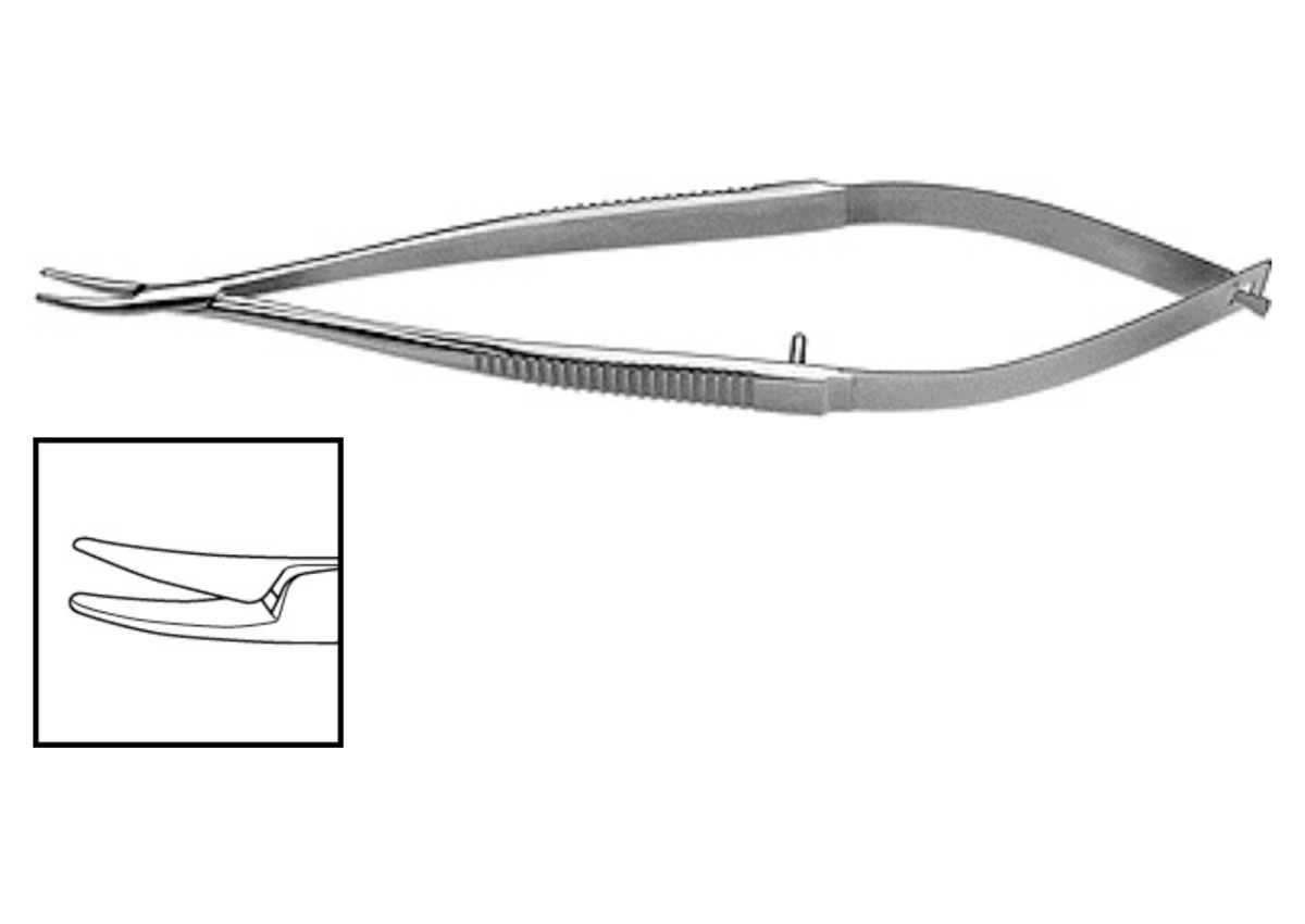 Castroviejo Needle Holder - Curved Z - 3749