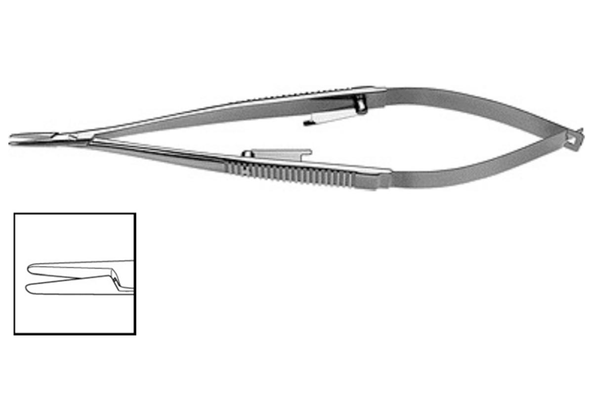 Castroviejo Needle Holder - Straight with Lock, Me