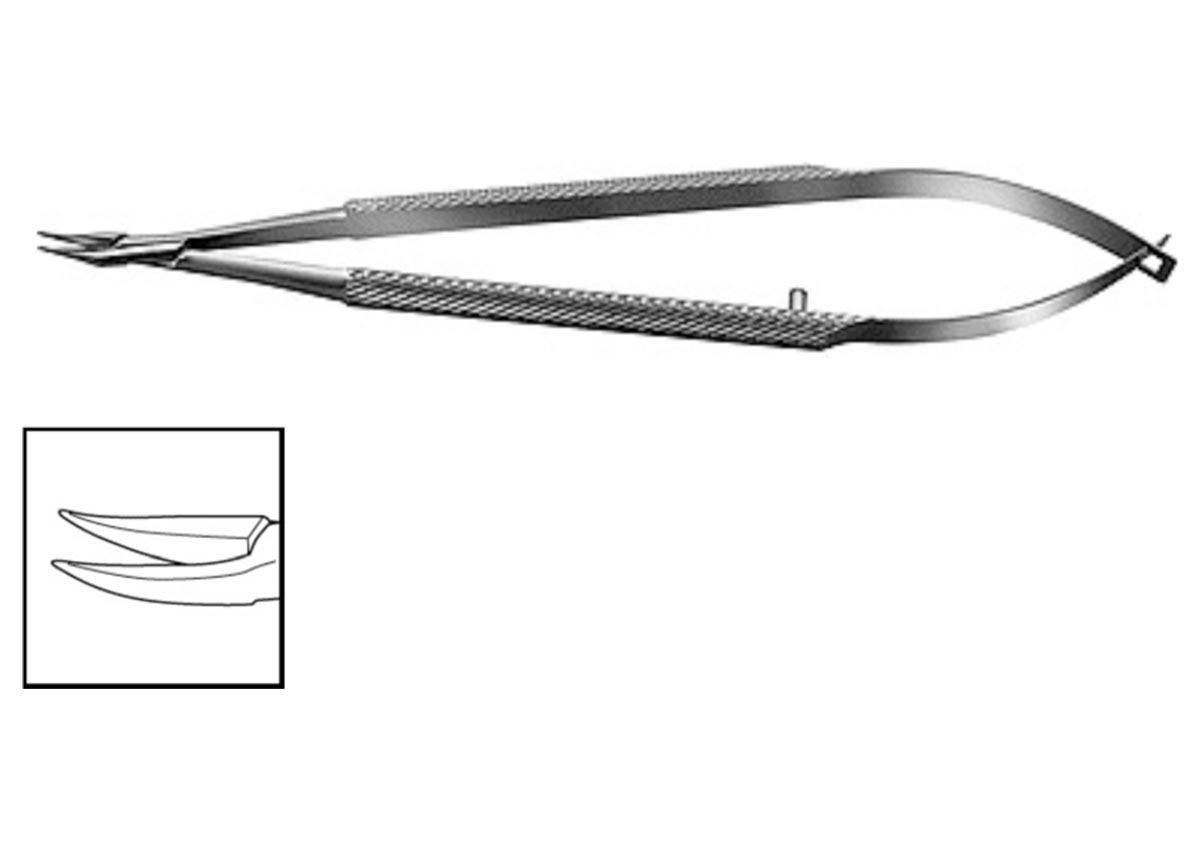 Fine Curved Needle Holder Z - 33-203