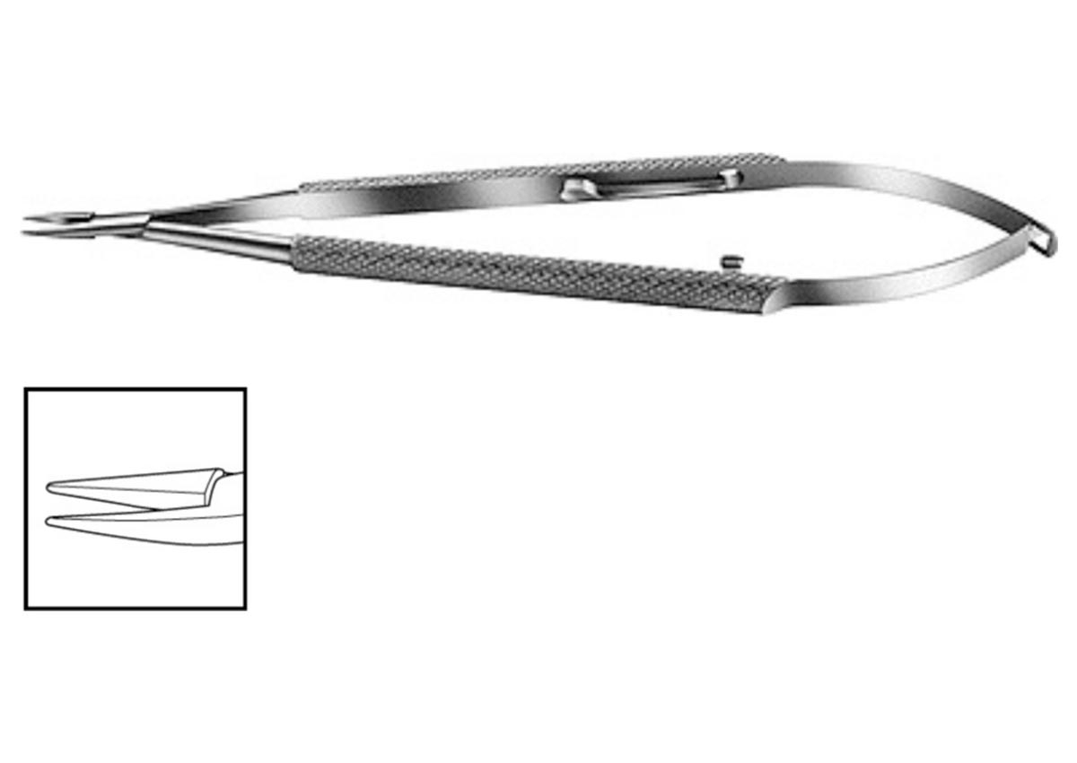 Straight Needle Holder - with Lock Z - 33-100