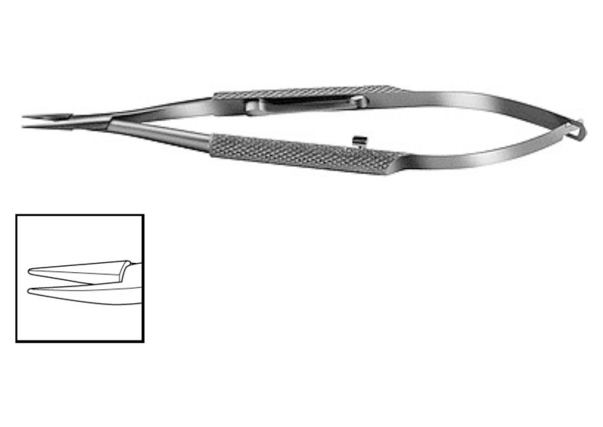 Straight Needle Holder - with Lock Z - 3-100