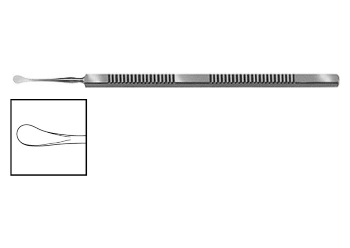 Gill Corneal Knife - Curved Z - 0296