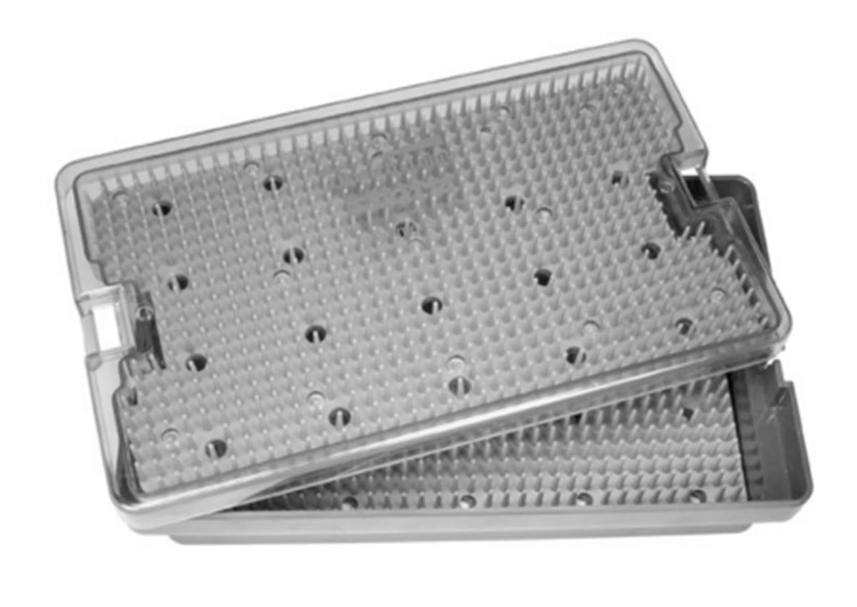 Double Layer Microsurgical Instrument Tray - 6 x 10 inches Z - 7311