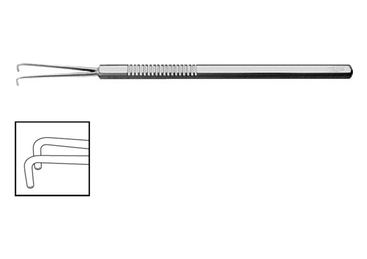 Manson Double Ended Strabismus Hook Z - 0498