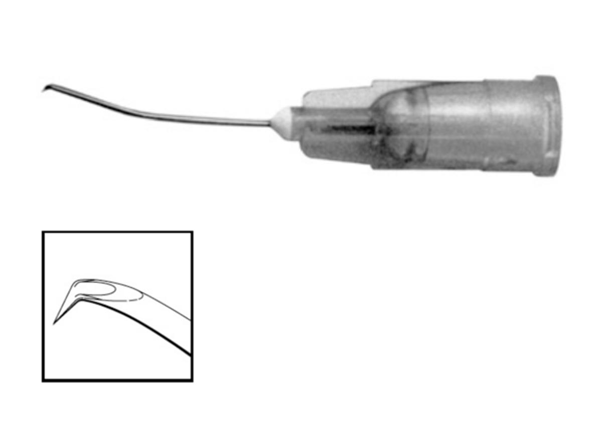 Cystotome Curved, Twisted Tip, 27 Gauge 5/Box Z -