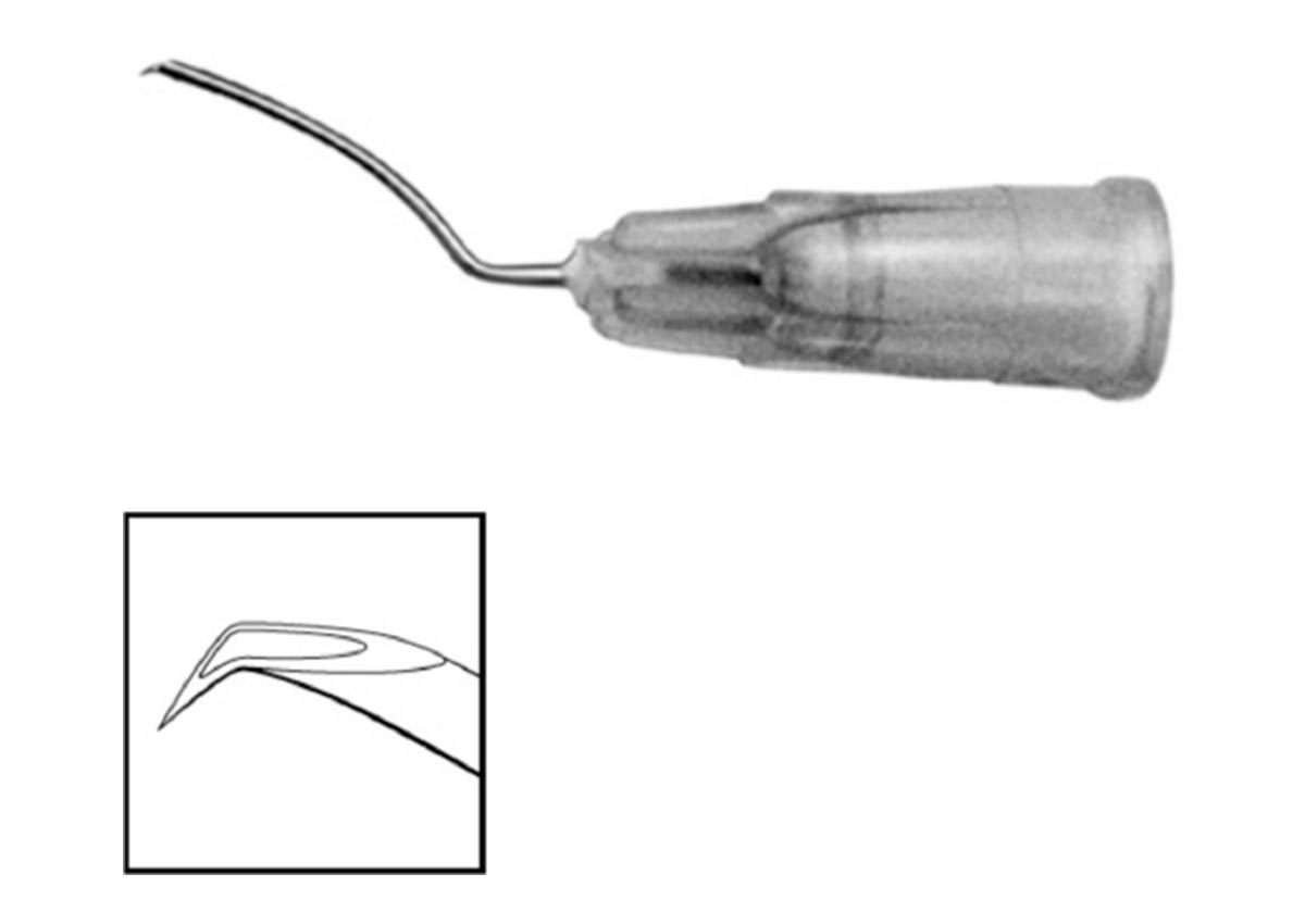 Irrigating Cystotome, Formed 25 Gauge, 5/box Z - 7