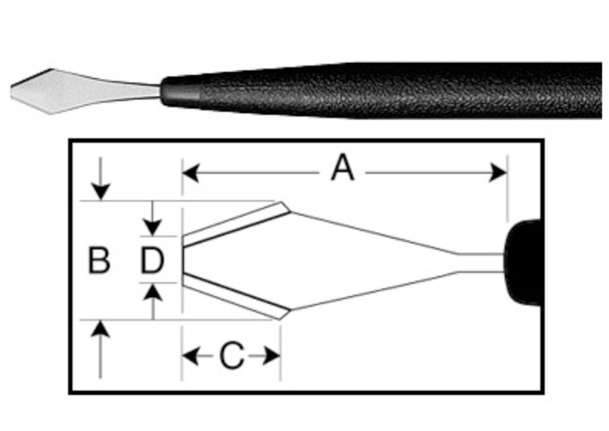 ZABBY?S EDGE Implant Knife - 4.0mm Z - 7460A