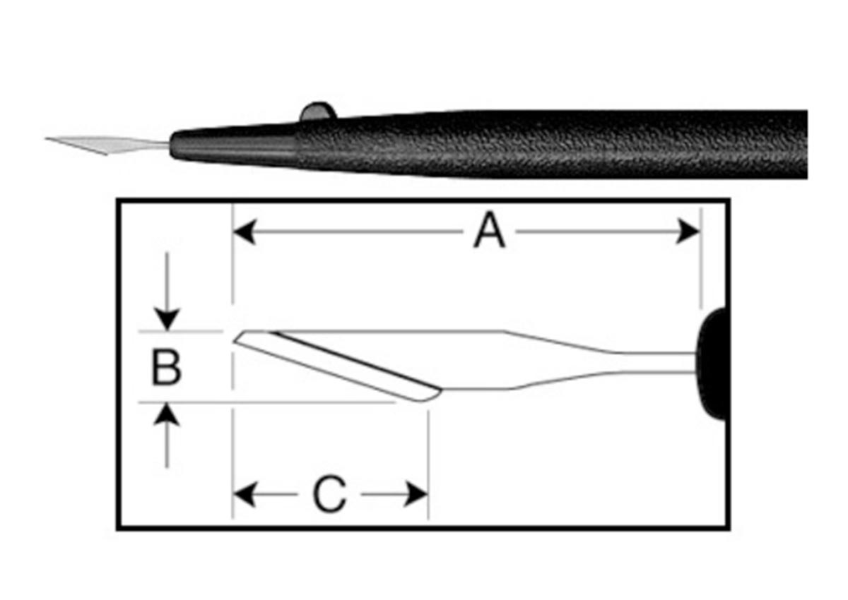 ZABBY?S EDGE Stab Blade Tip 15? Z - 7415T