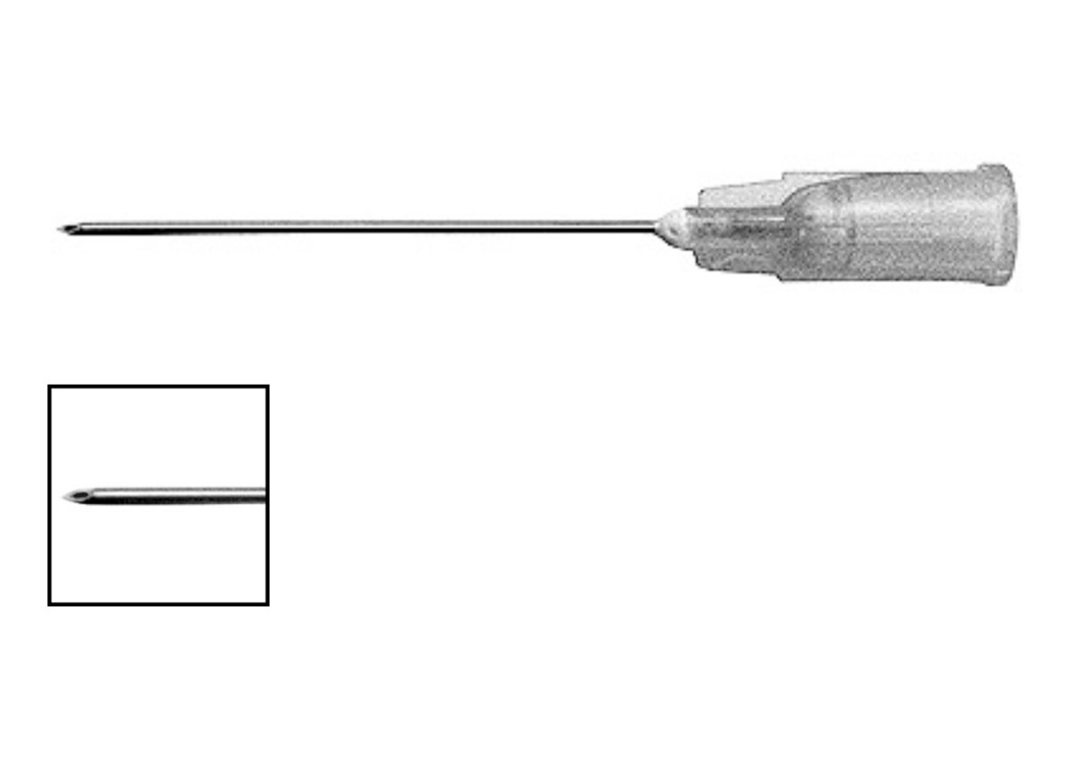 Peribulbar Needle 25 Gauge 5/Box Z - 7034