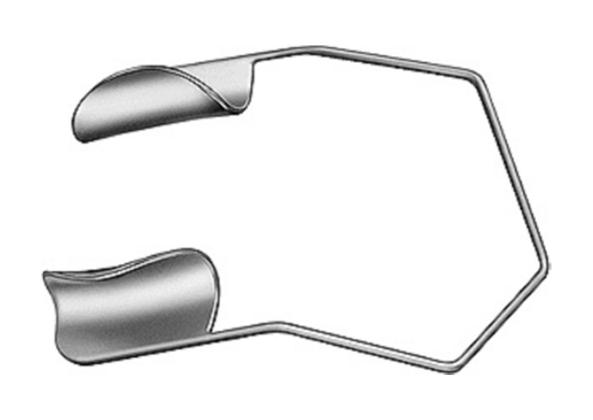 Temporal Approach Lid Speculum - Solid Blade Z - 4