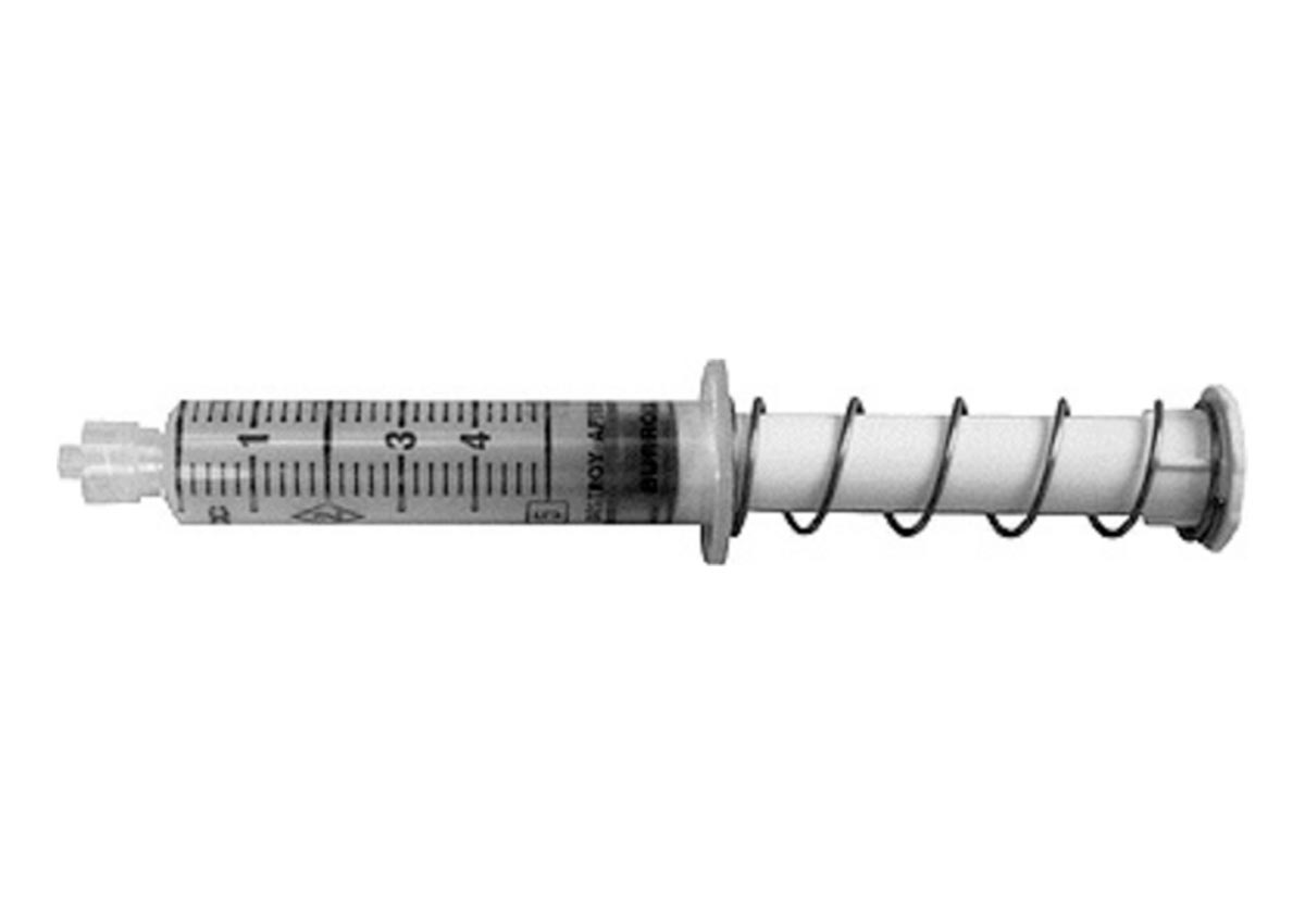 Vacuum Syringe Sterile, 5 per box Z - 2953