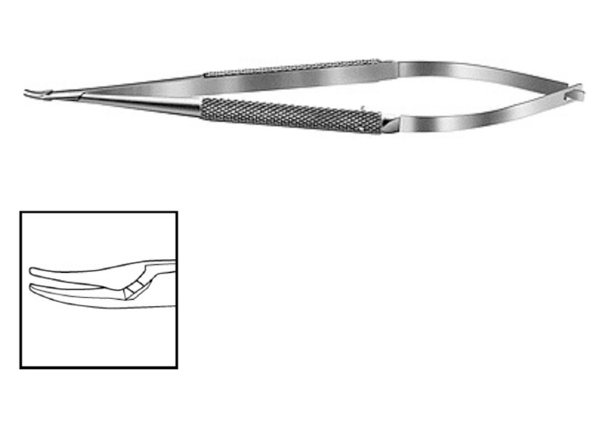 ZABBYS Needle Holder - Curved without lock Z - 3785