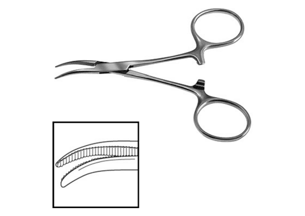 Hartman Curved Hemostatic Mosquito Forceps Z - 381