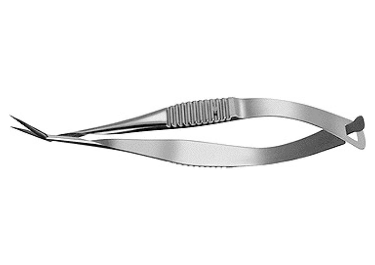 Gills-Welsh Angled Vannas Micro Scissors Z - 3288