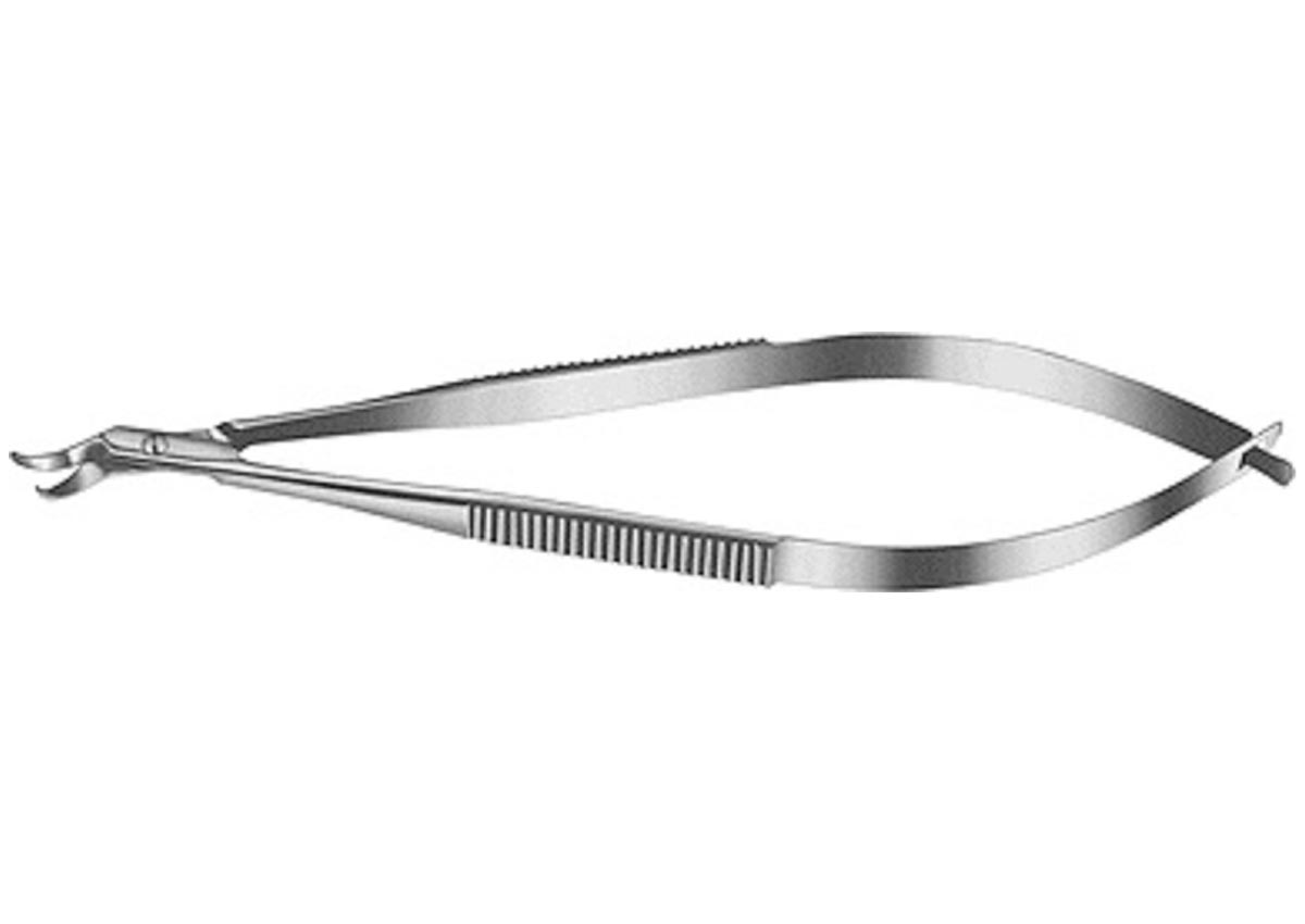 Katzin Curved Corneal Transplant Scissors - Left Z