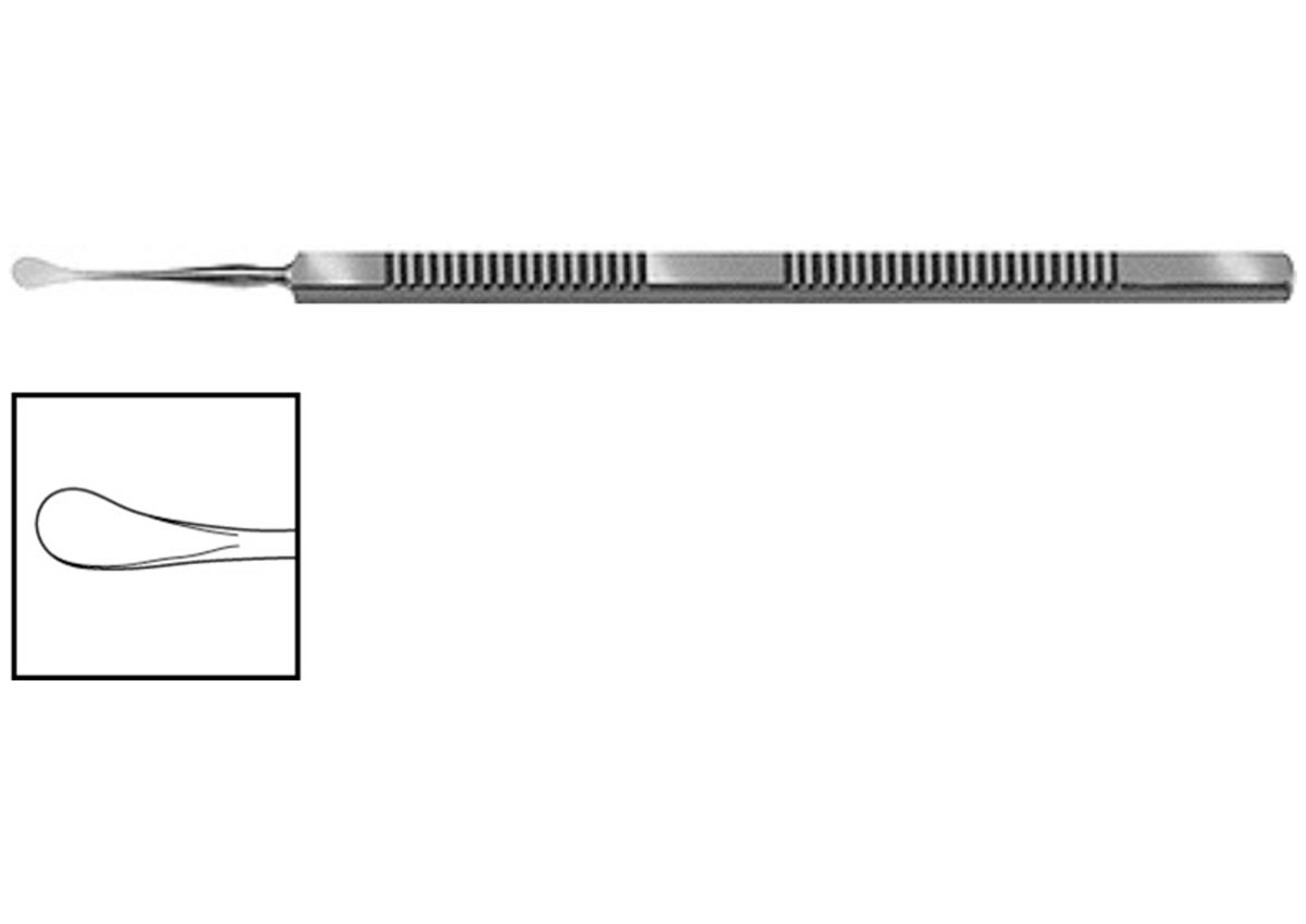 Gill Corneal Knife - Curved Z - 0296