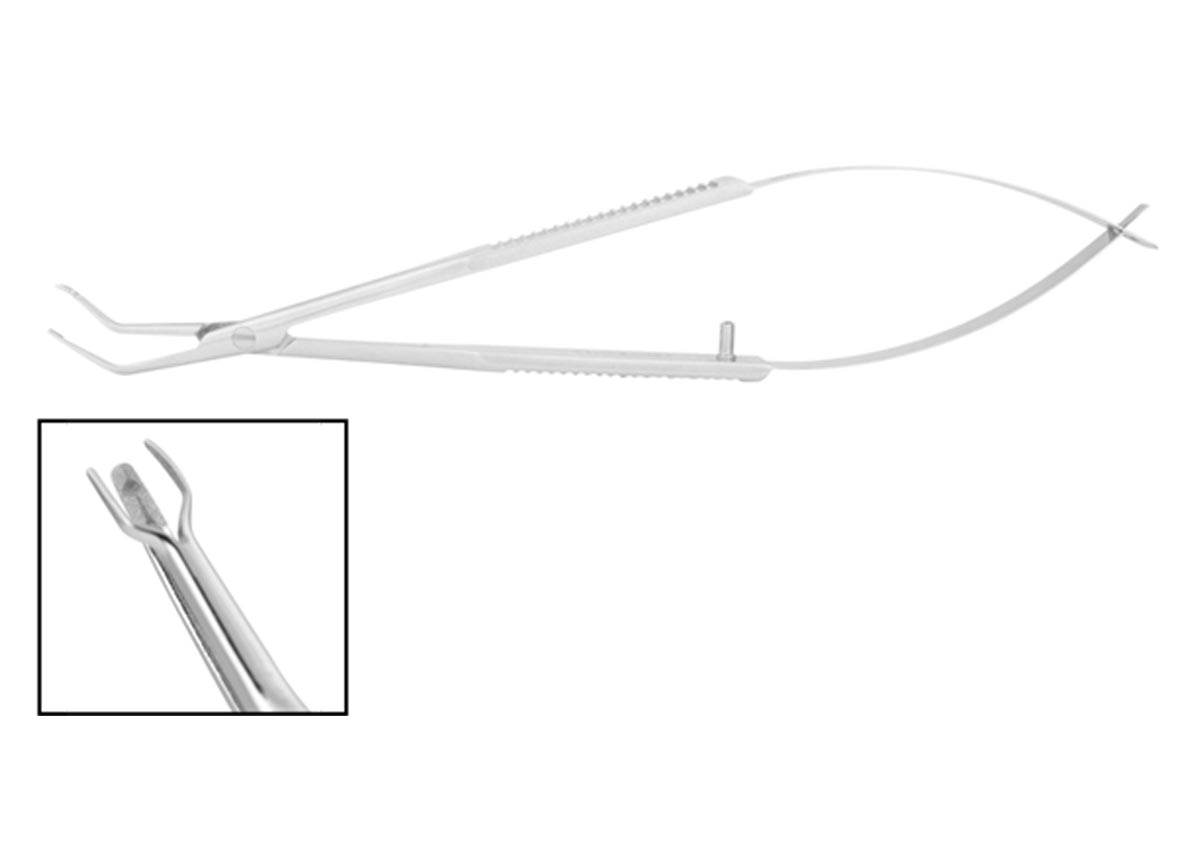 Brown Haptic Placement Forceps Z - 2860