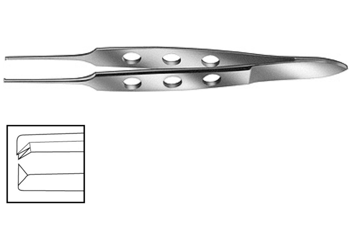 Bishop-Harmon Straight Tissue Forceps Z - 1400