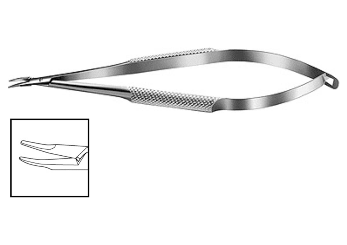 Barraquer Needle Holder - Curved Z - 3728 CWO