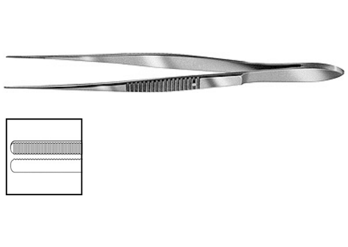 Straight Dressing Forceps with Serrations Z - 1300