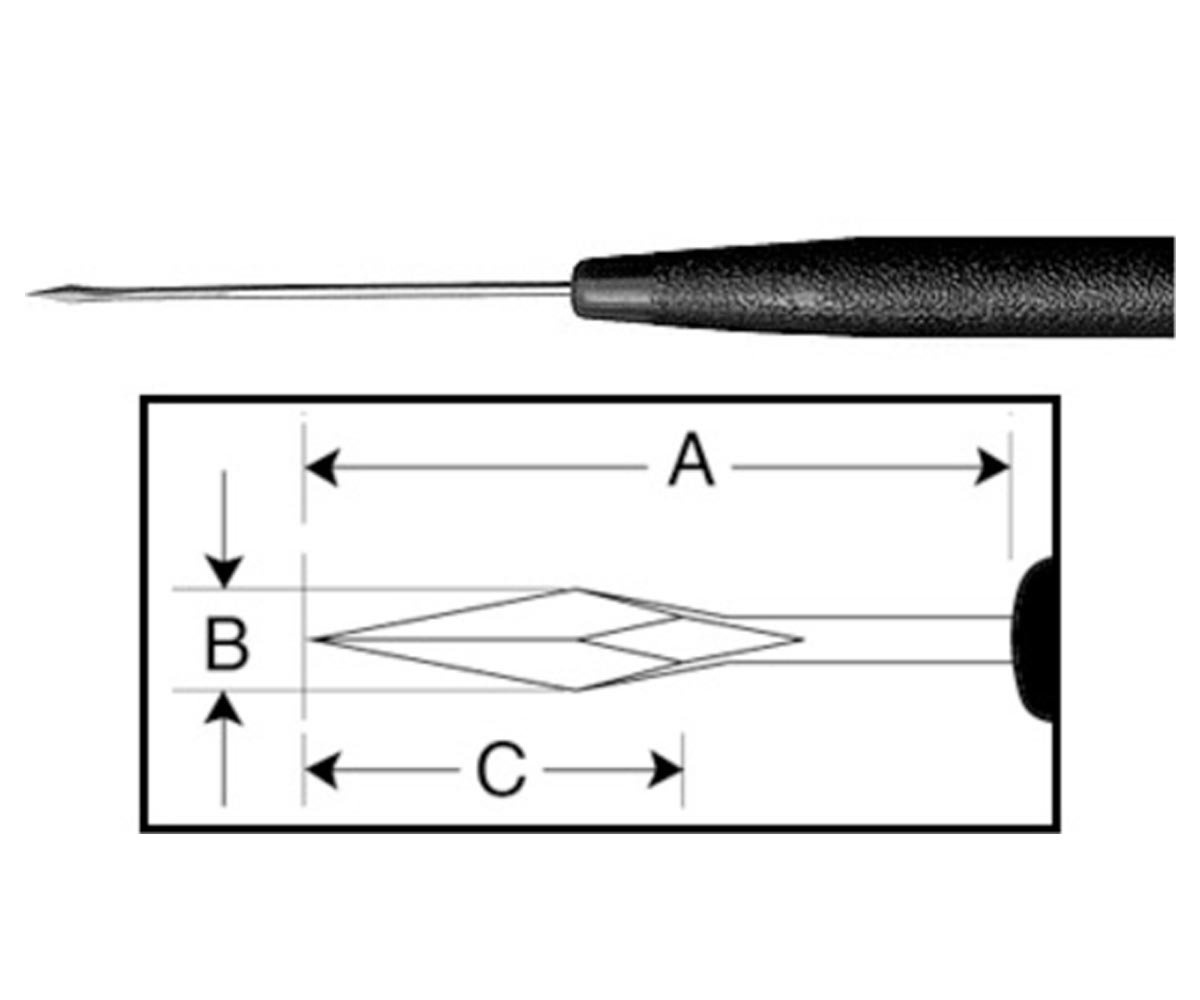 ZABBY?S EDGE MVR Knife -  19 Gauge Blade Z - 7419