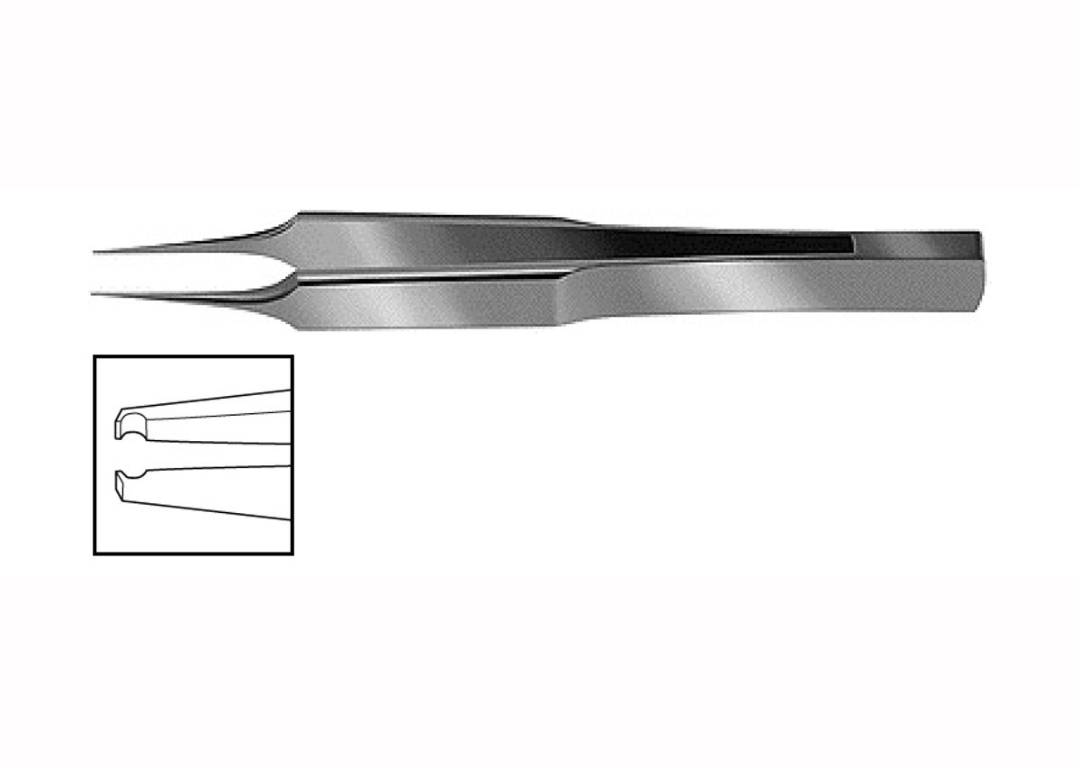 Pierse Type Micro Forceps - Straight Z - 1842 15