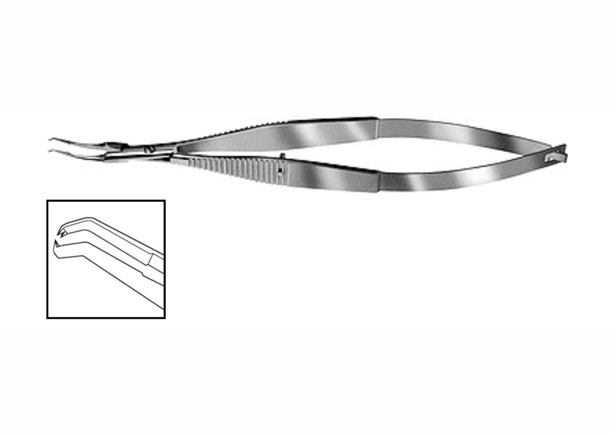 Maumenee Corneal Forceps, Colibri Style - 45 Degre