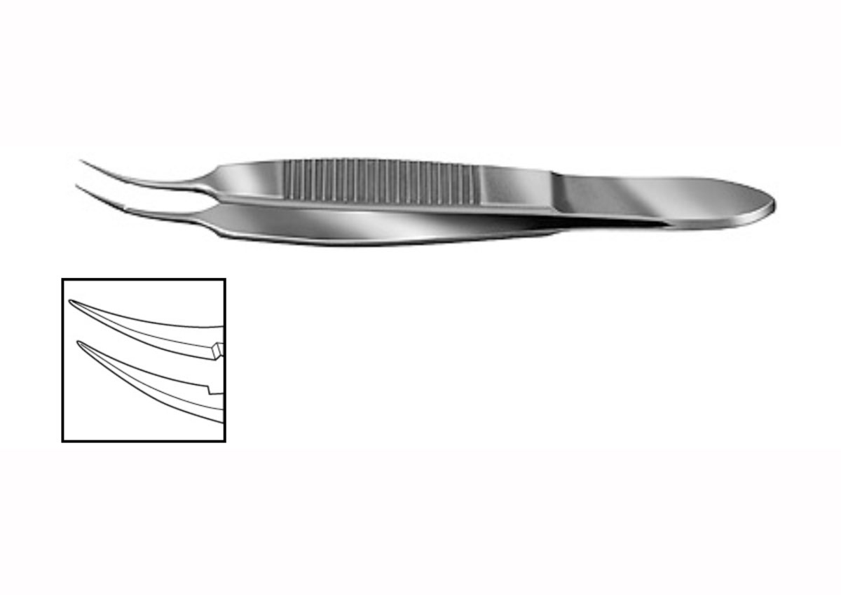 McPherson Curved Forceps  Z - T1715 C