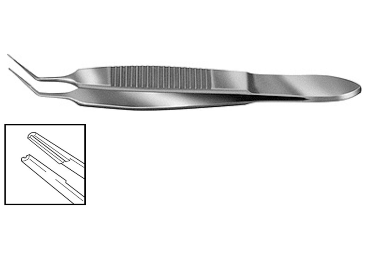 Cozean-McPherson Angled Lens Forceps  Z - 2867