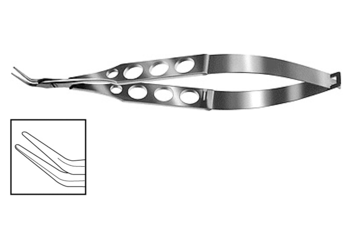 Blaydes Angled Lens Forceps  Z - 2884