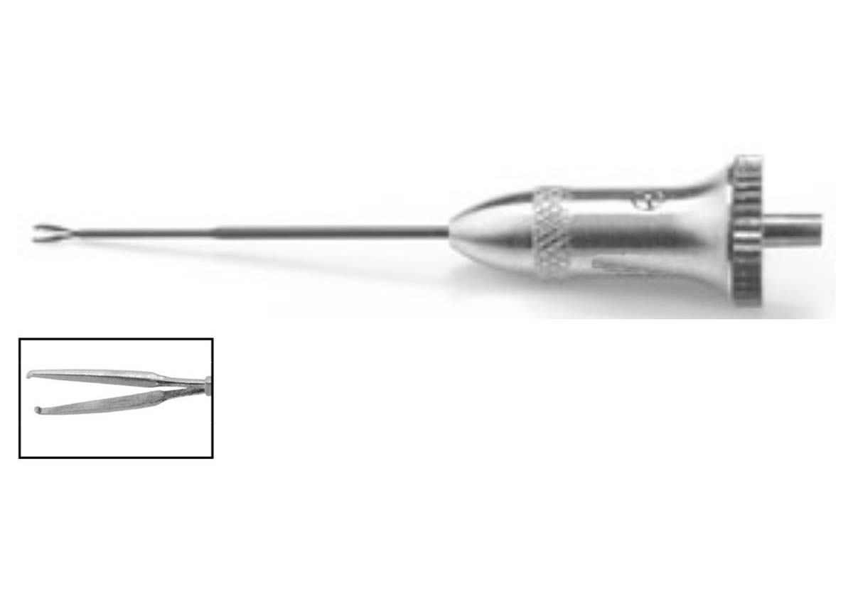 25 Gauge Endgripping Forceps ZT - 8412 T L