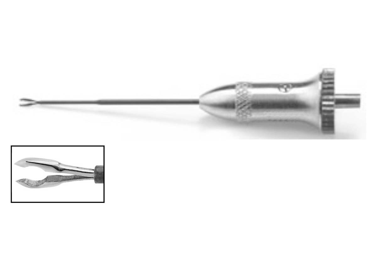 25 Gauge Straight Endgripping Forceps ZT - 8411TL