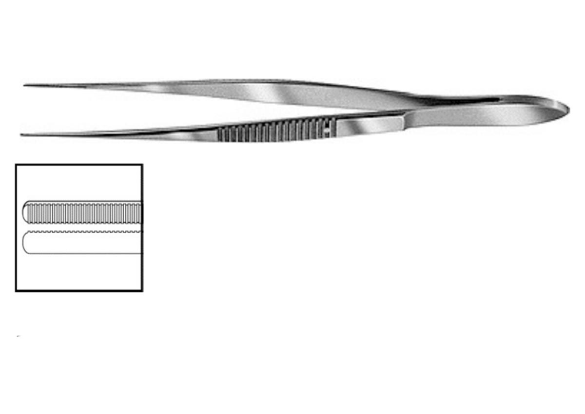 Featured Straight Dressing Forceps with Serrations Z - 1300
