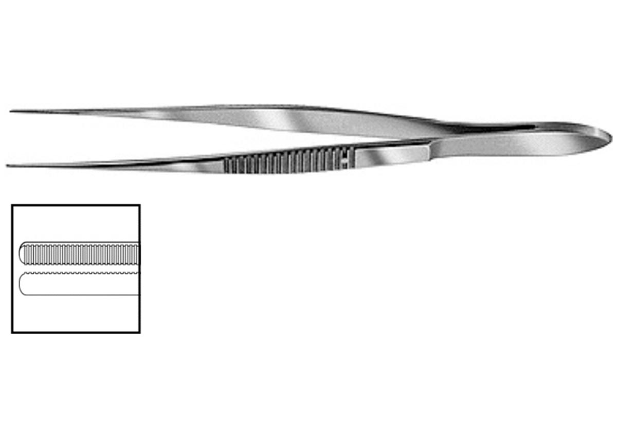 Straight Dressing Forceps with Serrations Z - 6660