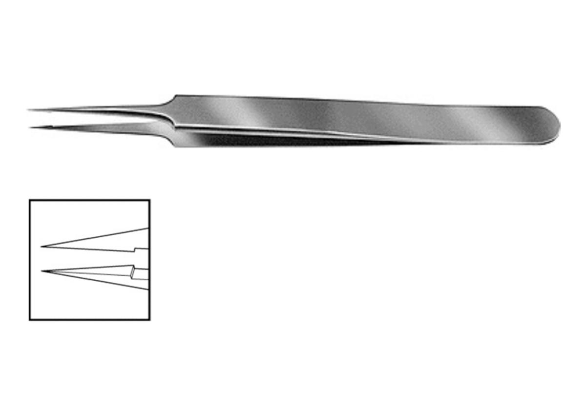 Jeweler Type Forceps With Tying Platform Z - 1847 T4