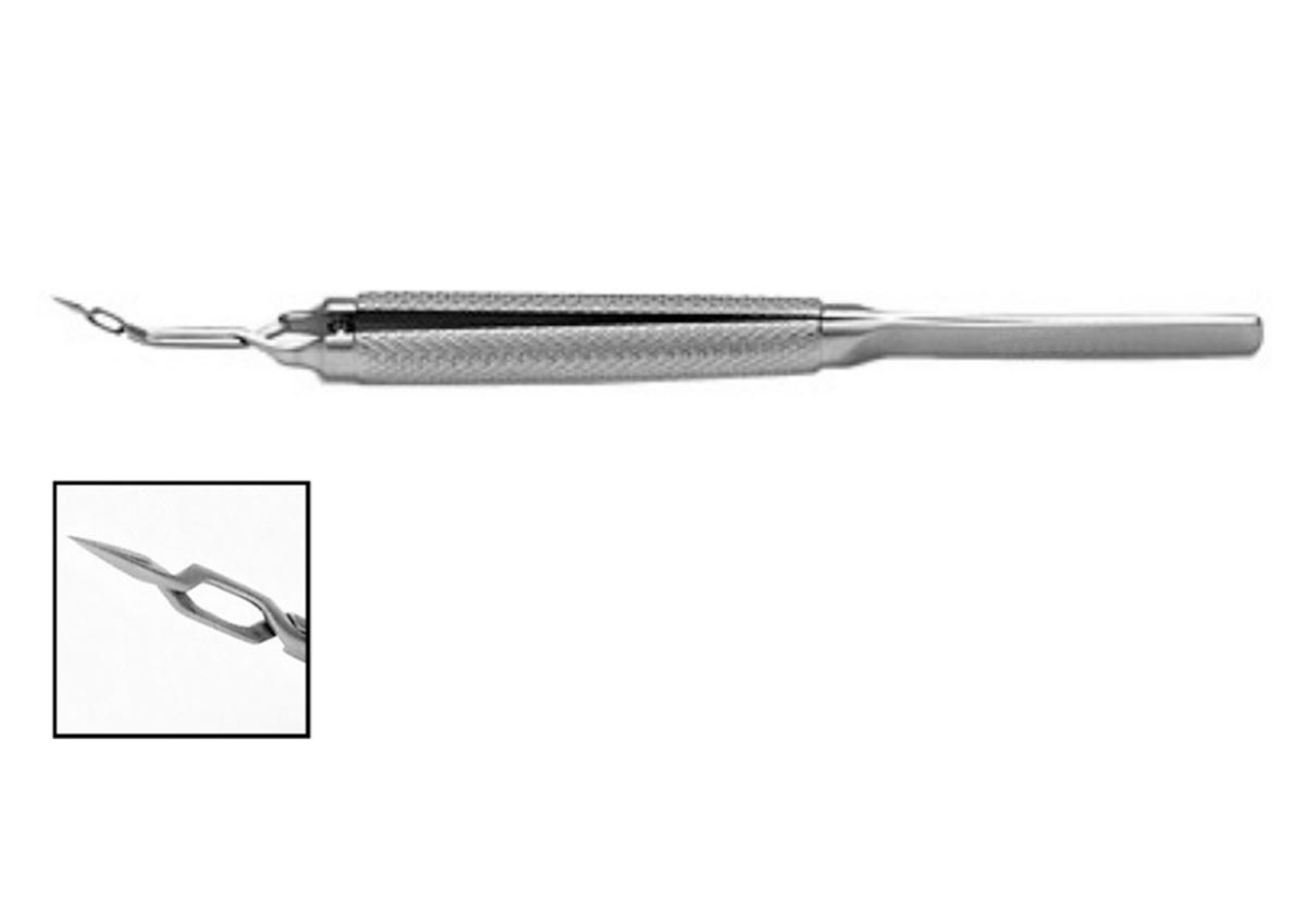 Akahoshi Prechop Forceps - Angled ZT - 1953