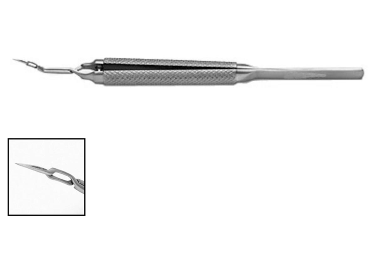 Akahoshi Prechop Forceps - Curved ZT - 1952