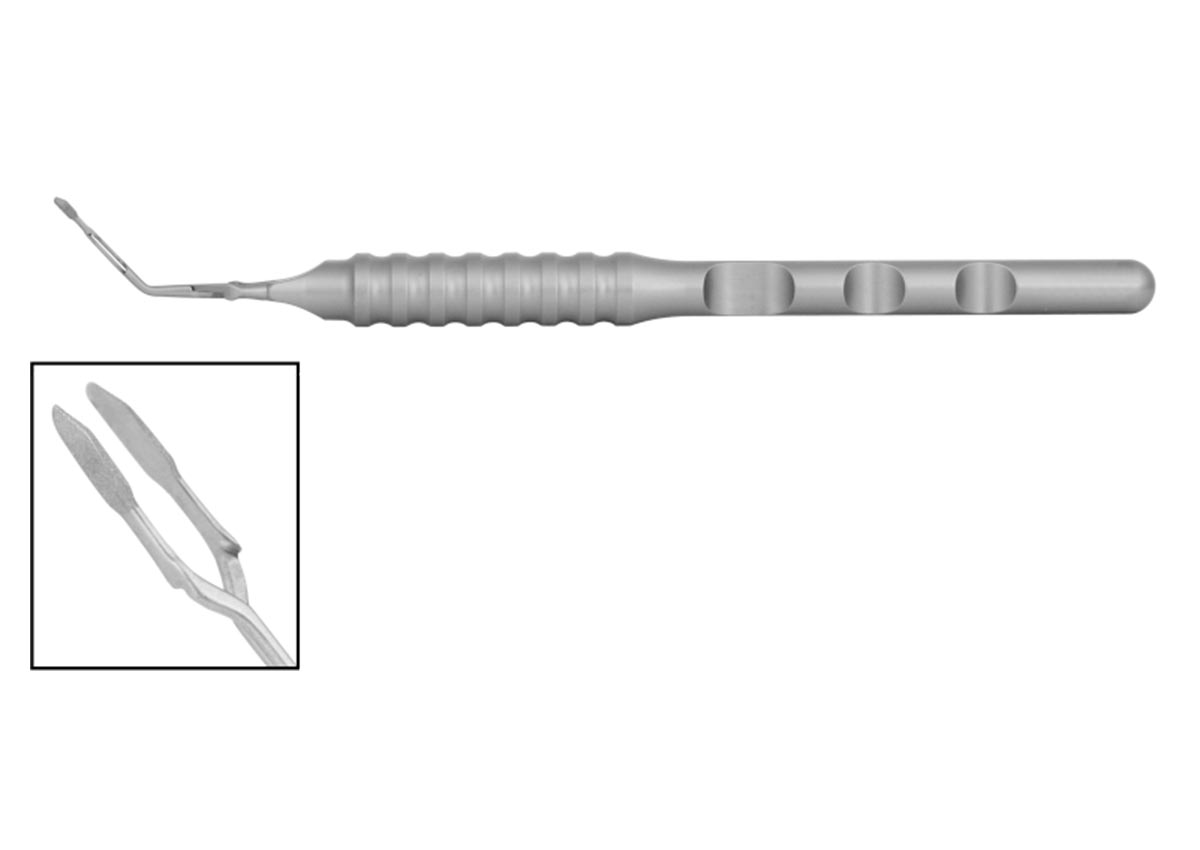 Singh Akahoshi Prechop Forceps with Paddle Tip ZT