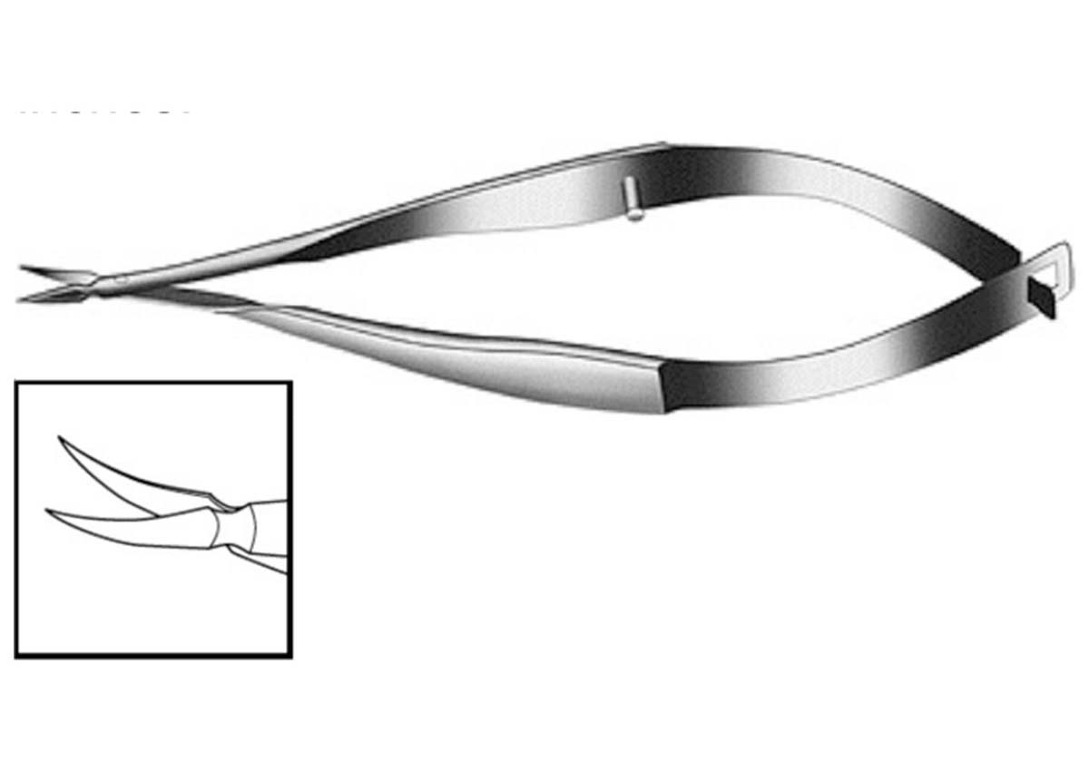 Clayman -Vannas Curved Scissors Z - 3283 C