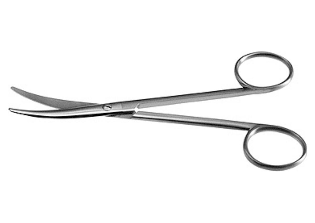 ZABBYS Curved Enucleation Scissors Z - 3551