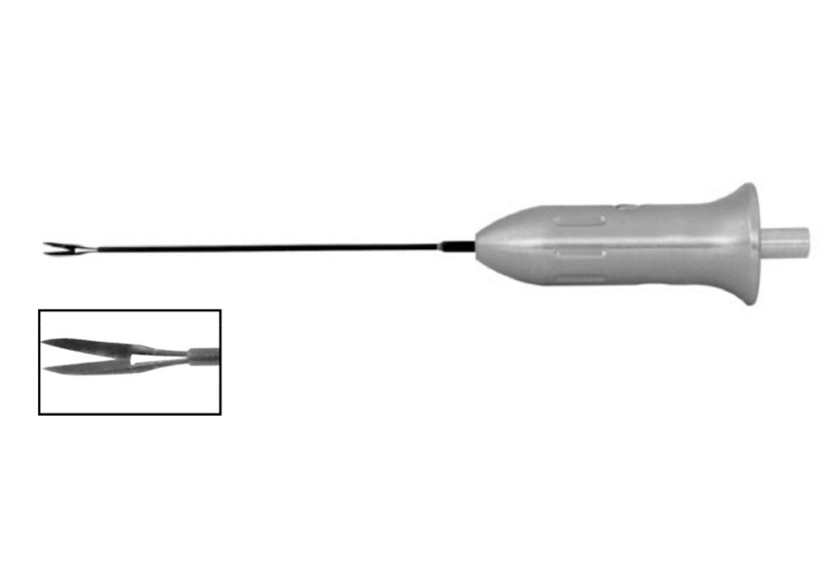 23GA Curved Retinal Scissors ZT - 8218TL