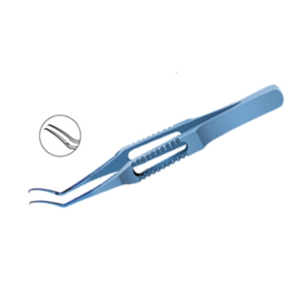 ZABBYS Utrata Forceps Capulorhexis Curved Z Titan-16