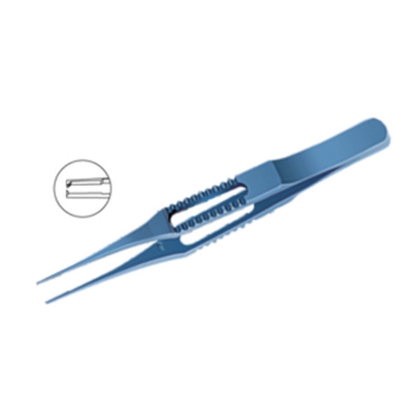ZABBYS Corneal Forceps Toothed 0 12mm 0 2mm  Z Titan-19