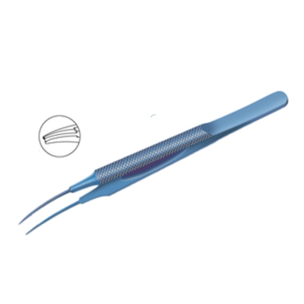 ZABBYS Corneal Forceps Toothed 0 12mm 0 2mm Kirby Z Titan-23