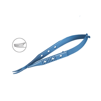 ZABBYS Needle Holding Castroviejo Curved Delicate Without Lock  Z Titan-5