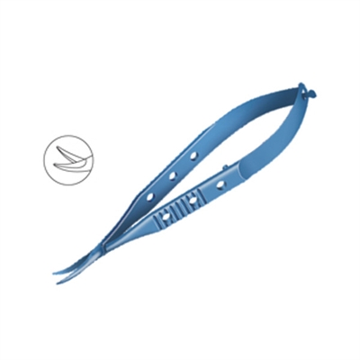 ZABBYS Scissor Corneal Universal Curved Z Titan-25